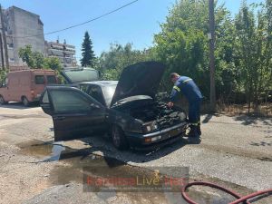 Καρδίτσα: Σοβαρές υλικές ζημιές σε αυτοκίνητο μετά από πυρκαγιά (+Φωτο)