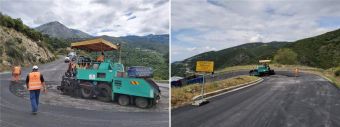 Σε εξέλιξη οι εργασίες στο οδικό τμήμα Συκούριο – Σπηλιά – Καταφύγιο – Ορεινό Κύκλωμα Κισσάβου