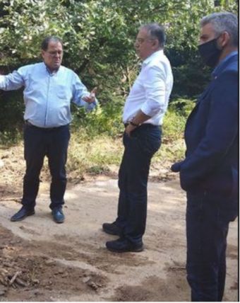 Επίσκεψη υπουργού εσωτερικών στο δήμο Λίμνης Πλαστήρα