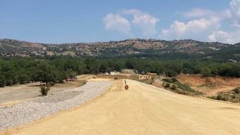 Ολοκληρώθηκε η κατασκευή του «σώματος» του φράγματος Ληθαίου