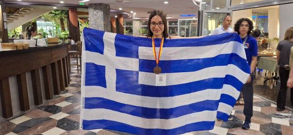 Χάλκινο μετάλλιο για την Δήμητρα - Στεφανία Μακρή στην 29η Βαλκανική Μαθηματική Ολυμπιάδα Νέων