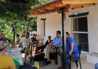 Δημ. Παπακώστας: "Συνάντηση Αντιπεριφερειάρχη Καρδίτσας με Πρόεδρο Τοπικής ΝΔ Αργιθέας"