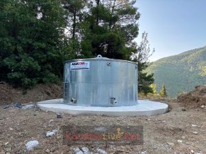 18 μεταλλικές δεξαμενές τοποθετούνται σε περιοχές ευθύνης του Δασαρχείου Μουζακίου για την αντιπυρική προστασία
