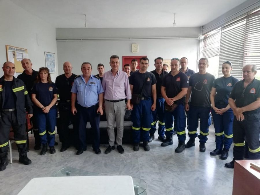 Δημόσιες υπηρεσίες του ν. Καρδίτσας επισκέφθηκε ο υπ. Βουλευτής της Ν.Δ. Γιώργος Κωτσός
