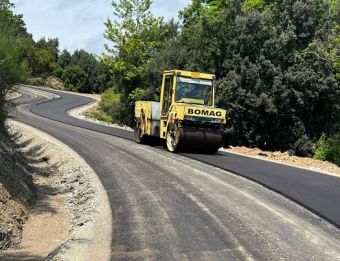 Ασφαλτοστρώνεται ο δρόμος προς το Κάστρο Βελίκας και την Ι.Μ. Αγίου Ιωάννη του Θεολόγου