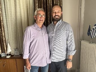 O Πρόεδρος της Τ.Κ. Πευκοφύτου Περικλής Κουτσογιάννης υποψήφιος με «Νέα Πορεία» και Φάνη Στάθη