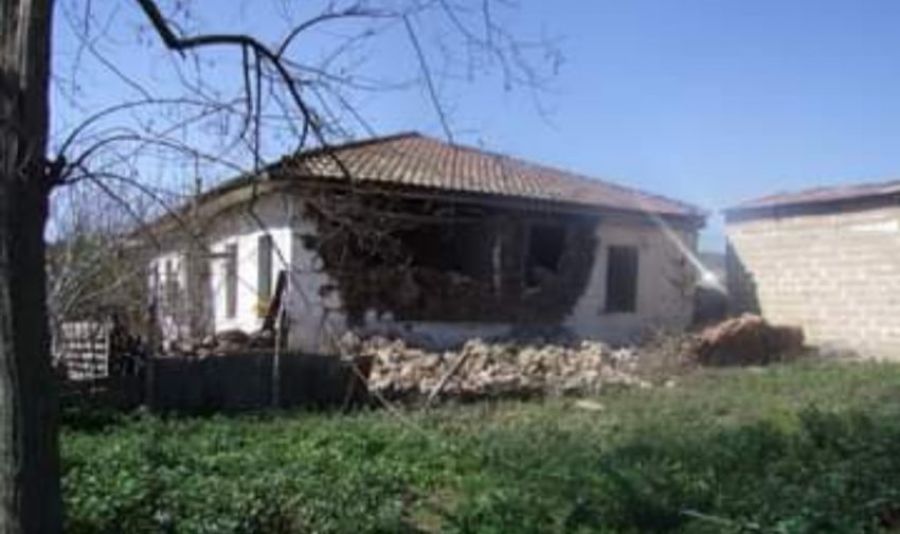 Τρίκαλα: Κατέρρευσαν κατοικήσιμα σπίτια στη Φαρκαδόνα