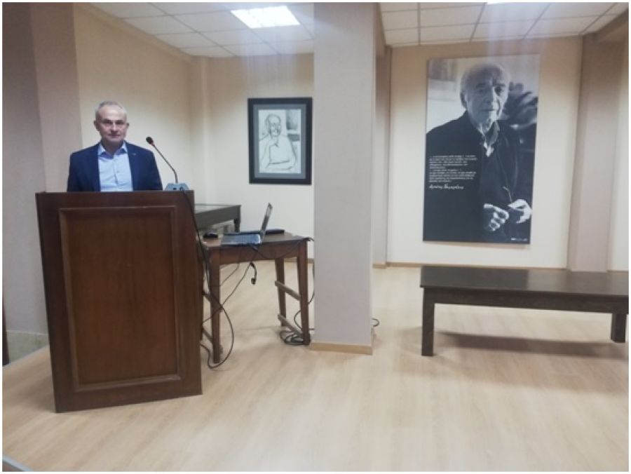 Στην ημερίδα για την ίδρυση των «Σχολείων του Δάσους» μίλησε ο Διευθυντής Π.Ε. Κων. Γκόλτσος