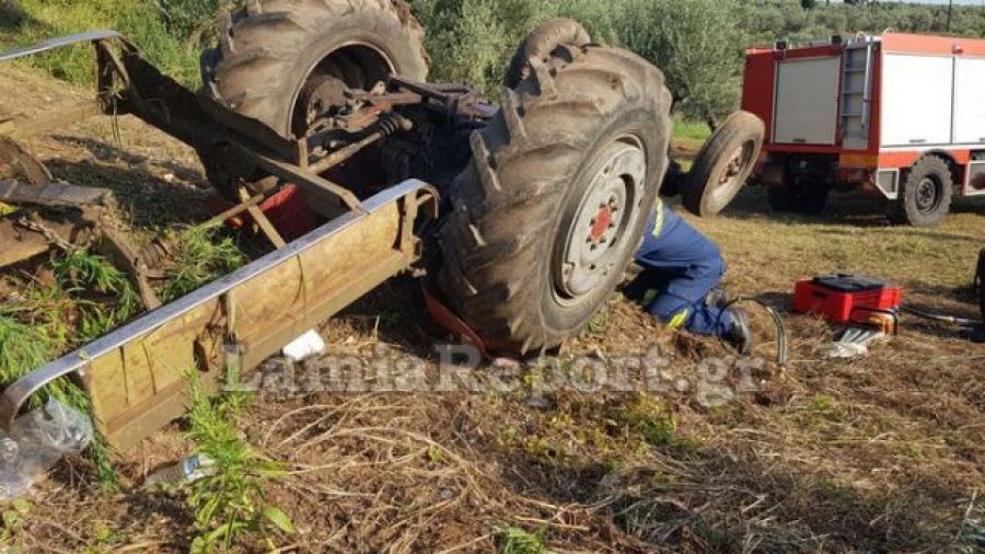 Εύβοια: Ανατροπή τρακτέρ με δύο νεκρούς και δύο τραυματίες