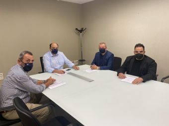 Επιμελητήριο Καρδίτσας: Συνάντηση μελών της διοίκησης με τον Υφυπουργό Χρ.Τριαντόπουλο για τις αποζημιώσεις του Ιανού