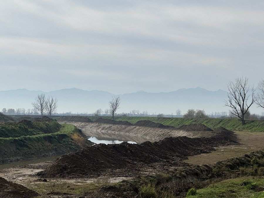 Επιθεώρηση αναχωμάτων και έργων από τον Αντιπεριφερειάρχη Καρδίτσας μετά την κακοκαιρία "Byron"