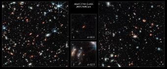 Το διαστημικό τηλεσκόπιο James Webb βρήκε δύο από τους πιο παλαιούς, μακρινούς και απρόσμενα φωτεινούς γαλαξίες στο σύμπαν