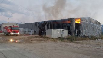 Πυρκαγιά σε αποθηκευτικό χώρο με ζωοτροφές στη Δ.Ε. Αμπελώνα Λάρισας