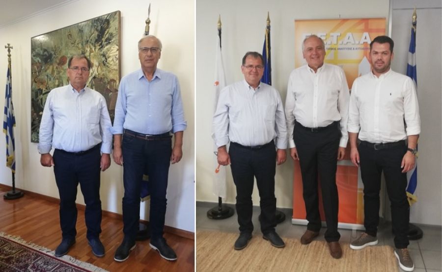 Συναντήσεις Δημάρχου Λίμνης Πλαστήρα Παν. Νάνου στην Αθήνα