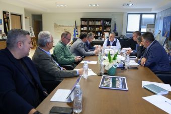 Συνάντηση Δημ. Κουρέτα με τη Διεπαγγελματική Οργάνωση Οσπρίων για την ενίσχυση του τομέα