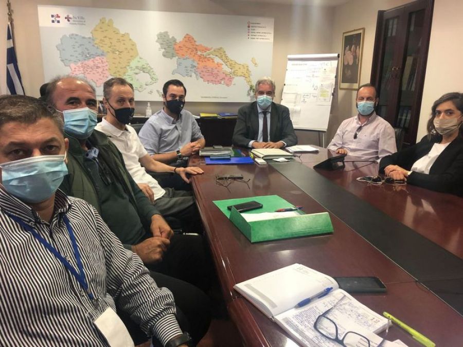 Συνάντηση του Δημάρχου Μουζακίου με την 5η ΥΠΕ για την ανέγερση Κέντρου Υγείας στο Μουζάκι