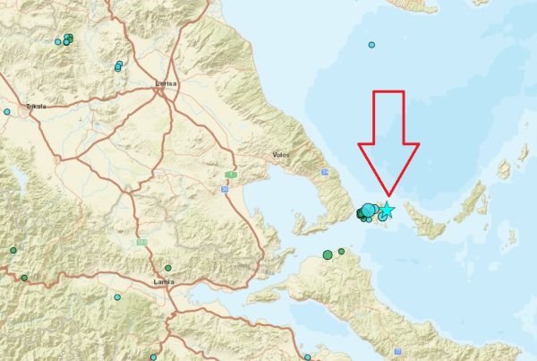 Νέος ισχυρός σεισμός 4,9 Ρίχτερ στη Σκιάθο