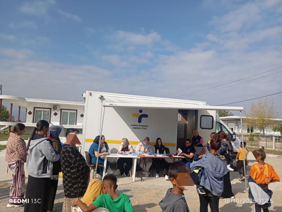 Δράση εμβολιασμού σε Μαύρικα και Σοφάδες για παιδιά Ρομά