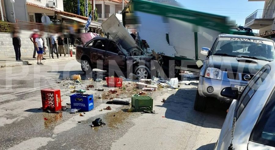 Θανατηφόρο τροχαίο με 3 νεκρούς στο Γαληψό Καβάλας (+Φώτο)