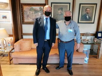 "Συνάντηση Δημήτρη Παπακώστα με Υπουργό Δικαιοσύνης Κώστα Τσιάρα"