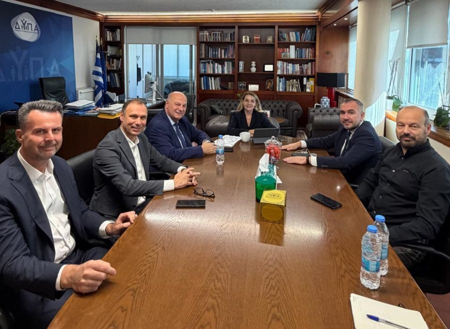 Τσιάρας, Δασκαλόπουλος και Στάθης στη ΔΥΠΑ για τη στήριξη των επιχειρήσεων και της απασχόλησης στους Δήμους του ν. Καρδίτσας