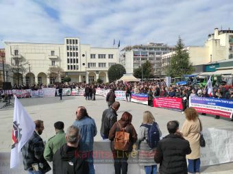 Η Καρδίτσα τίμησε τα θύματα των Τεμπών και απαίτησε δικαίωση και δικαιοσύνη (+Φωτο +Βίντεο)