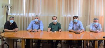 Επίσκεψη Φασούλα και Ρεντζιά στο Δήμαρχο Καρδίτσας