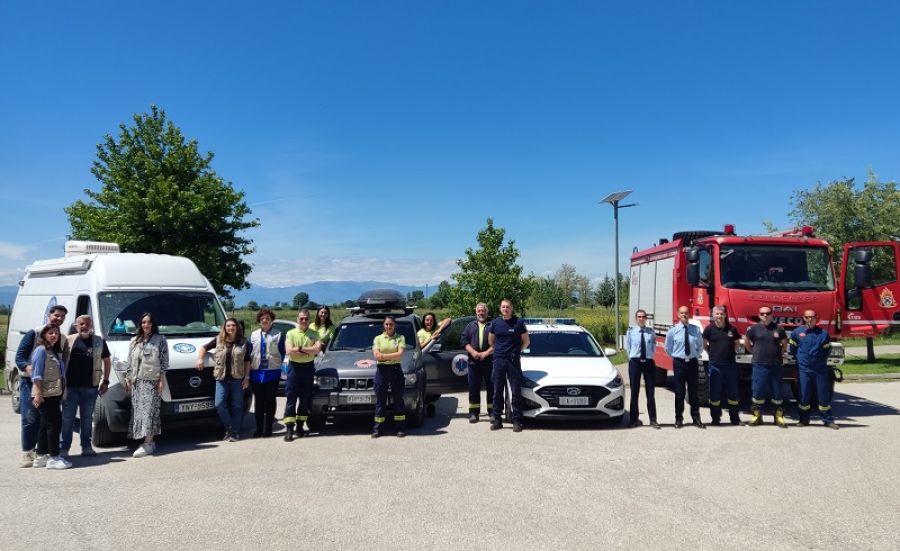 Εκπαιδευτική ημερίδα Α' Βοηθειών με χρήση απινιδωτή στον Παλαμά