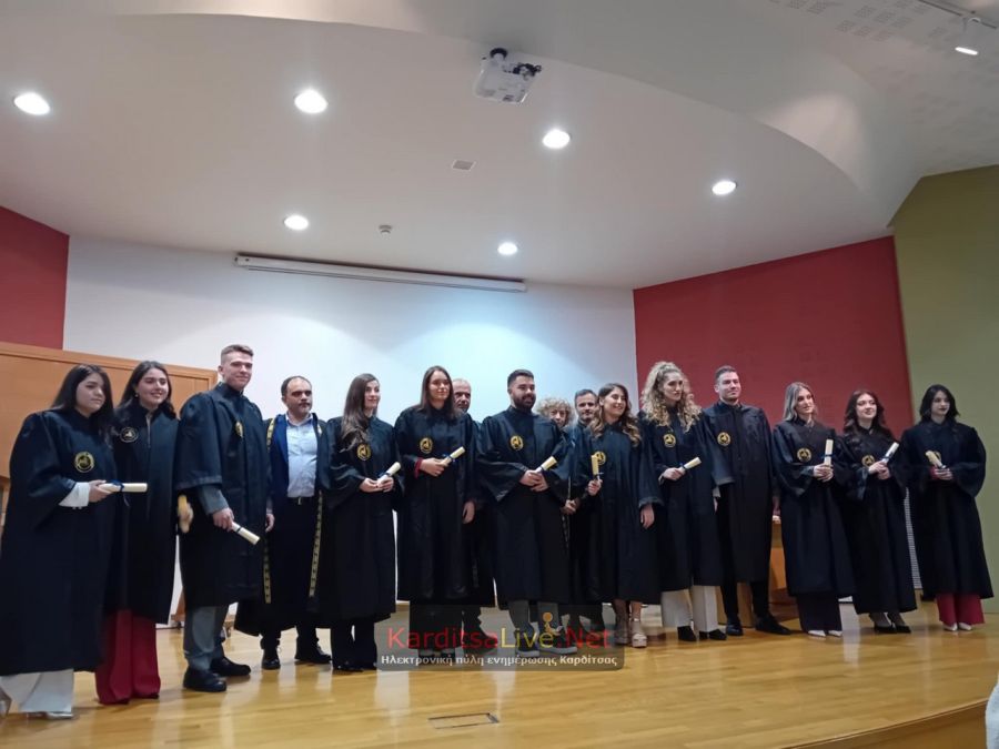 Oρκίστηκαν και πήραν πτυχίο 12 απόφοιτοι του Τμήματος Επιστήμης Τροφίμων και Διατροφής (+Φωτο +Βίντεο)