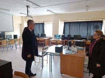 Το 1ο Γυμνάσιο Μουζακίου επισκέφθηκε ο Βουλευτής Γιώργος Κωτσός