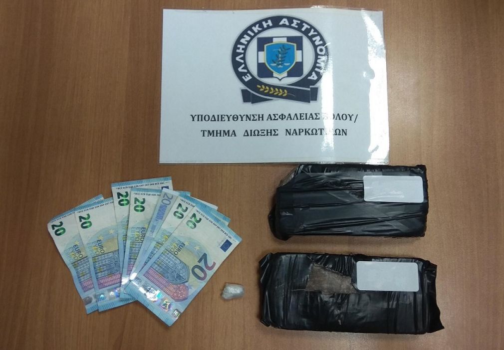 Συνελήφθη 37χρονος στο Βόλο που παραλάμβανε ηρωίνη από το ΚΤΕΛ