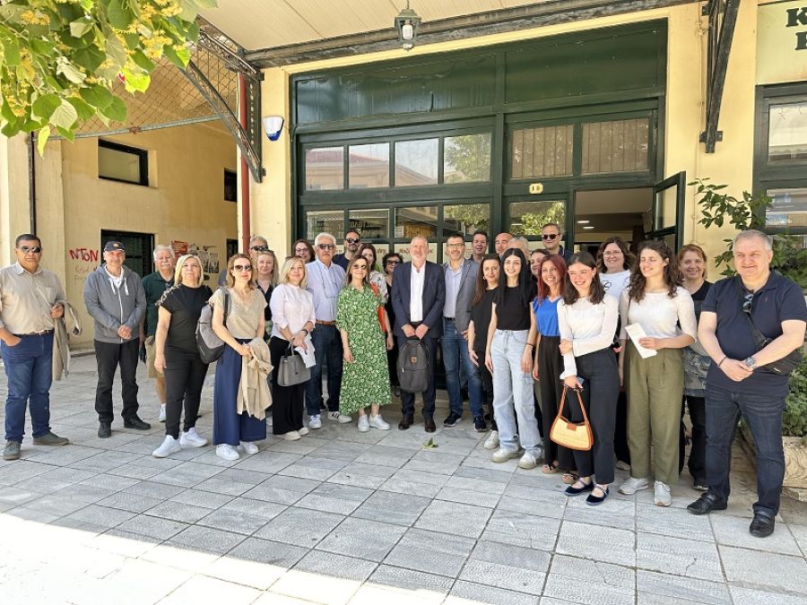 Αντιπροσωπεία της Περιφέρειας Θεσσαλίας και εκπροσώπων της Ε.Ε. επισκέφθηκε έργα στην Π.Ε. Καρδίτσας που χρηματοδοτήθηκαν από το ΕΣΠΑ 2014-2020