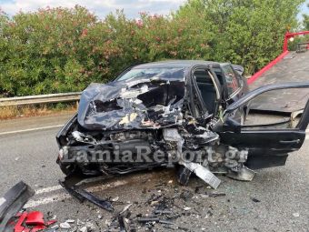 Φθιώτιδα: Θανατηφόρο τροχαίο για γυναίκα στην π. Ε.Ο. Λαμίας - Θεσσαλονίκης (+Φώτο)