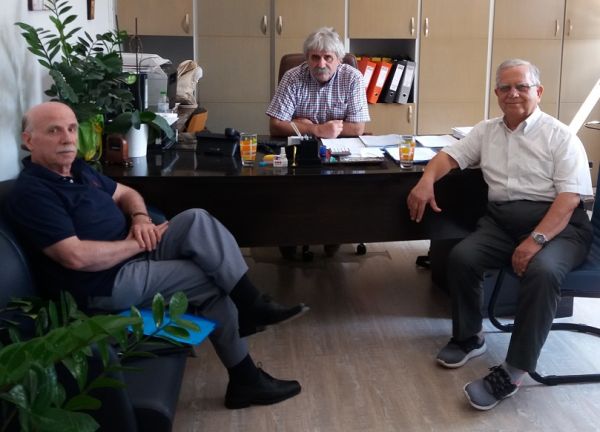 Συνεργασία της Ένωσης Προσώπων ‘’Φίλοι του Γενικού Νοσοκομείου Καρδίτσας’’ με το Διοικητή του Νοσοκομείου Καρδίτσας