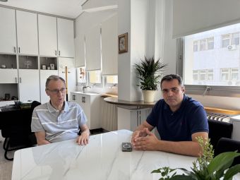 Συνάντηση του Αντιπεριφερειάρχη Καρδίτσας κ. Κωνσταντίνου Τέλιου με τον νέο Διοικητή του Γενικού Νοσοκομείου Καρδίτσας κ. Σταύρο Παπαγεωργίου