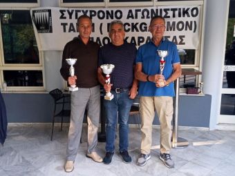 14ο Πανελλήνιο πρωτάθλημα αγωνιστικού τάβλι: Ο Θ. Παππάς πρωταθλητής Ελλάδας 2021