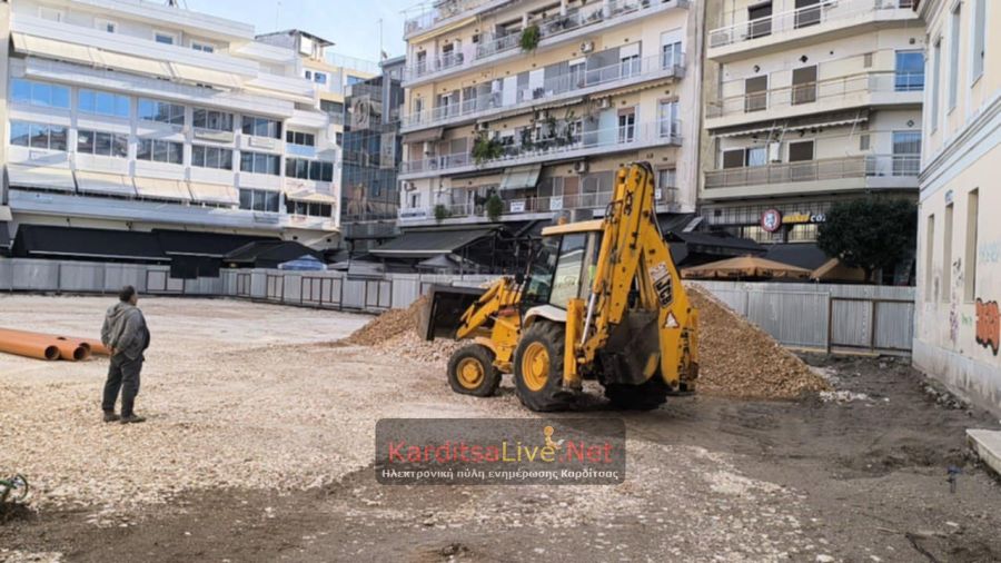 Καρδίτσα: Το Σάββατο (13/12) η αντικατάσταση του αγωγού ακαθάρτων στην πλατεία Δικαστηρίων (+Φωτο +Βίντεο)