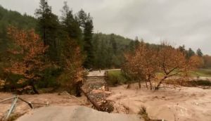 Προβλήματα από τη "Διδώ" στη βόρεια Εύβοια - Κατέρρευσε γέφυρα στο Δήμο Ιστιαίας – Αιδηψού