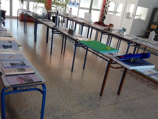 Έκθεση εργασιών και έργων τεχνολογίας στο 4ο Γυμνάσιο Καρδίτσας