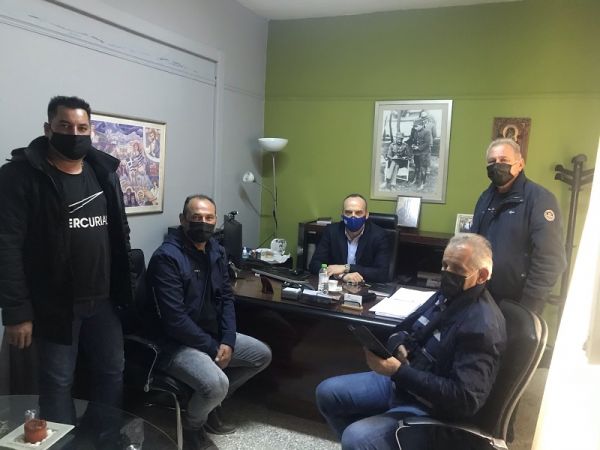 Συνάντηση του νέου Δ.Σ του ΤΟΕΒ Σελλάνων με τον θεματικό Αντιπεριφερειάρχη Νίκο Καραγιάννη
