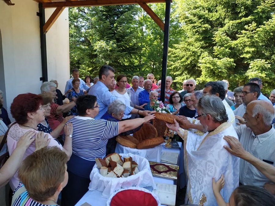 Στη θρησκευτική γιορτή του Αγίου Ιωάννη (Ριγανά) ο Γ. Κωτσός