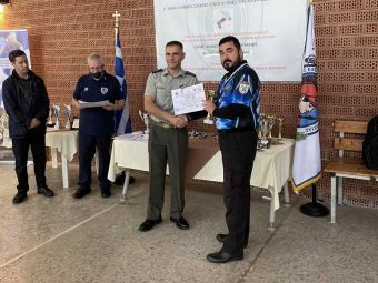 Πανελλήνια διάκριση του ΣΕΑΝ Καρδίτσας στους Δ' Πανελληνίους Σκοπευτικούς Αγώνες Εφέδρων Αξιωματικών