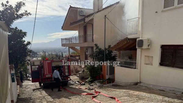Πυρκαγιά με νεκρό σε σπίτι στη Λαμία το πρωί της Κυριακής (26/10)