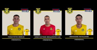 Αναγέννηση Καρδίτσας: Συνεχίζουν Νινίκας, Παπαδάκος και Θεοδωρόπουλος - Απέκτησε το Νίκο Δόση