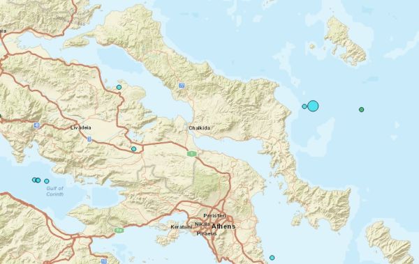Σεισμός 4,8 Ρίχτερ στην Εύβοια - Κούνησε και την Αττική