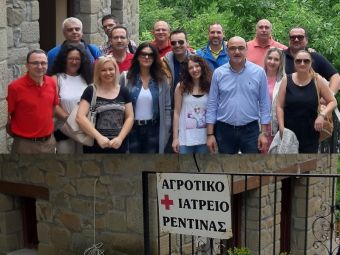 Εθελοντική επίσκεψη στη Ρεντίνα ιστορική έδρα του Δήμου Σοφάδων από τον Ιατρικό Σύλλογο Καρδίτσας