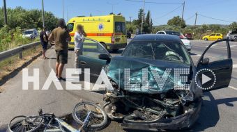 Πύργος: Θανατηφόρο τροχαίο στον κόμβο Λαμπετίου – Ένας νεκρός και τέσσερις τραυματίες