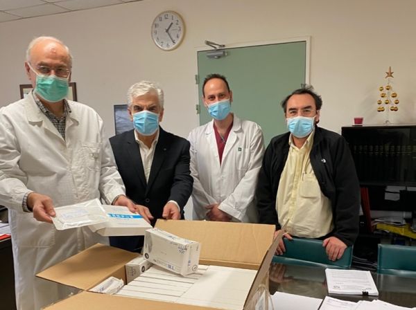 Δωρεά υγειονομικού υλικού από το Πανεπιστήμιο CUFE του Πεκίνο προς το Πανεπιστήμιο Θεσσαλίας
