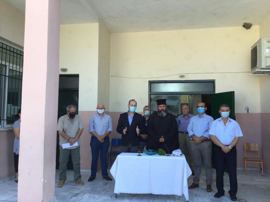 Σε τρία σχολεία του Δήμου Μουζακίου παρέστη στον Αγιασμό ο Δήμαρχος Μουζακίου