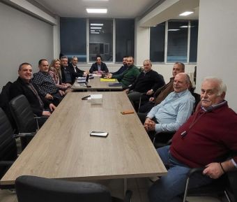 Συνάντηση Διοίκησης του Π.Τ. Θεσσαλίας του ΟΕΕ με τους Προέδρους των Συλλόγων Λογιστών - Φοροτεχνικών Περιφέρειας Θεσσαλίας